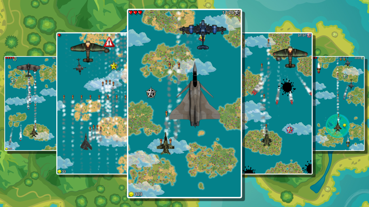 اسکرین شات 2 بازی Aircraft Wargame Touch Edition