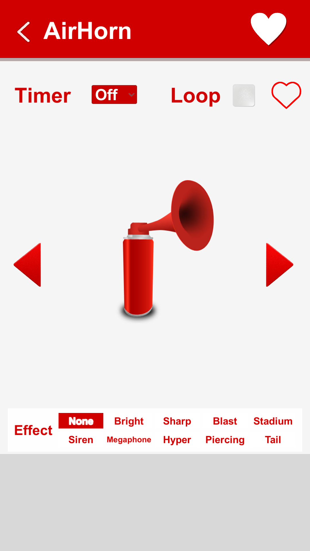اسکرین شات 1 برنامه Air Horn Sounds : Siren Prank