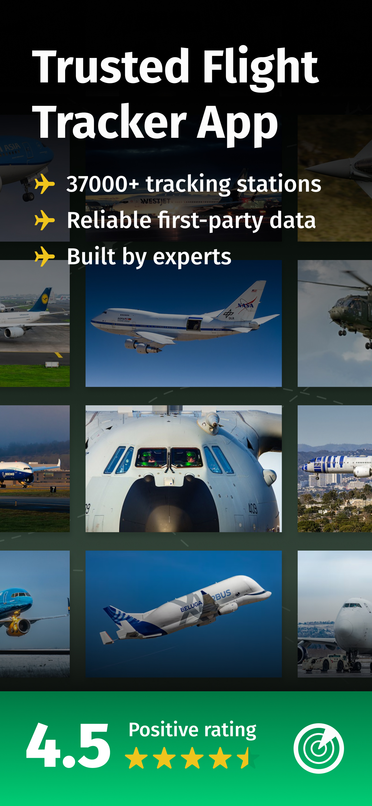 اسکرین شات 1 برنامه AirNav Radar – Flight Tracker