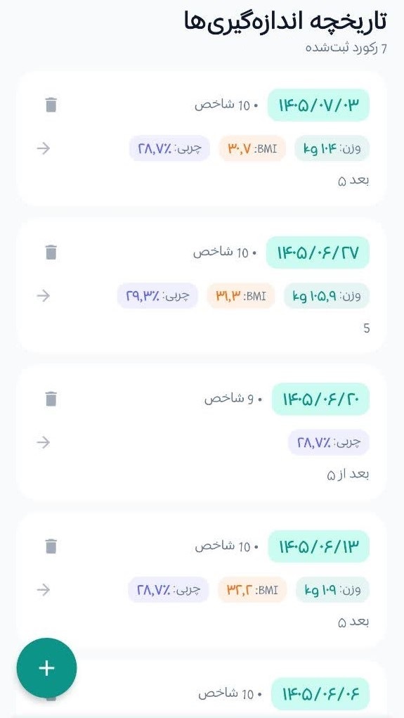 اسکرین شات 5 برنامه فیتورا