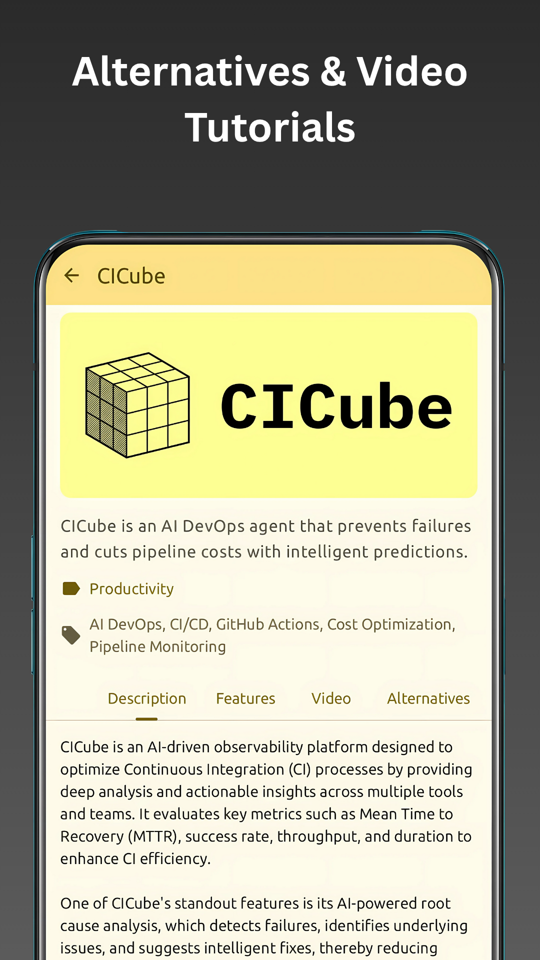 اسکرین شات 5 برنامه Future Tools: AI Hub & Agents