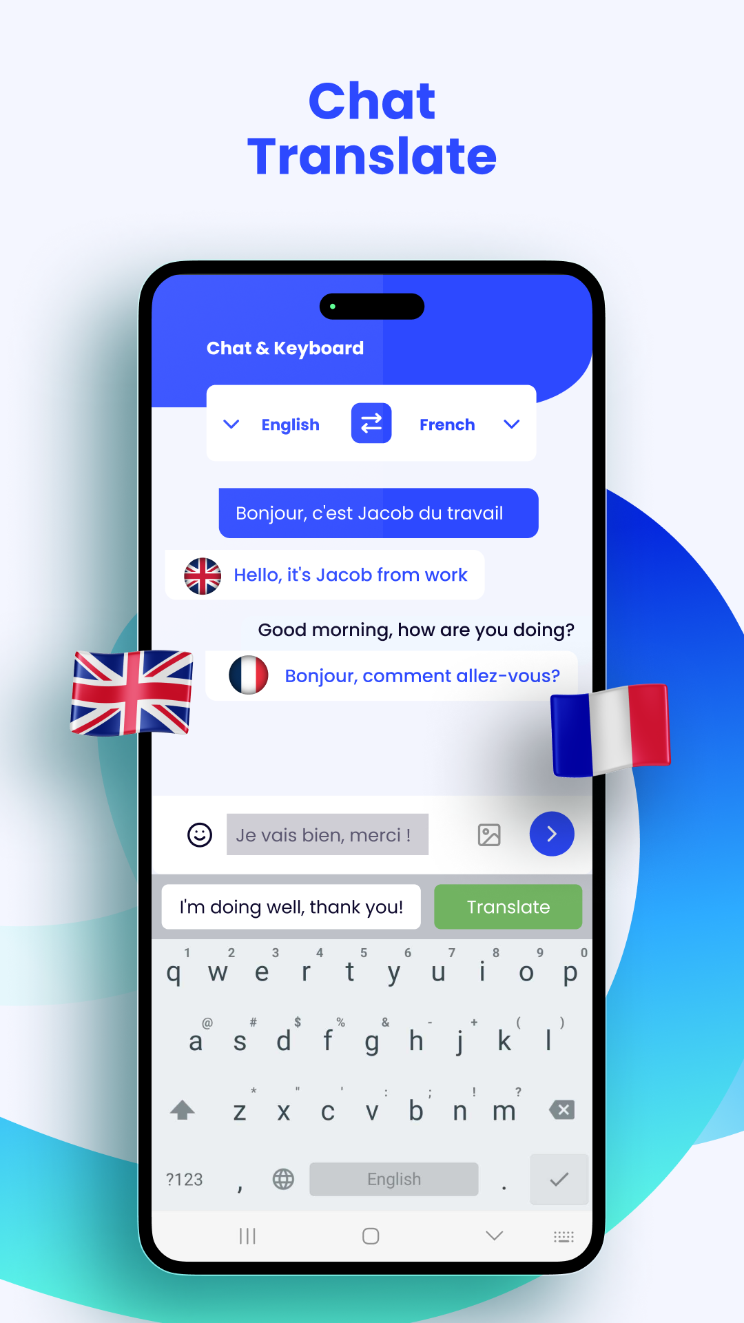 اسکرین شات 2 برنامه AI Cam Translate: Text, Voice