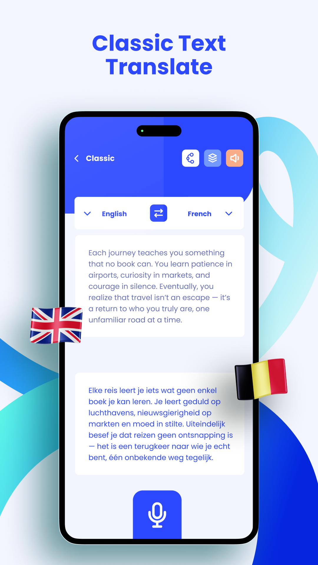 اسکرین شات 6 برنامه AI Cam Translate: Text, Voice