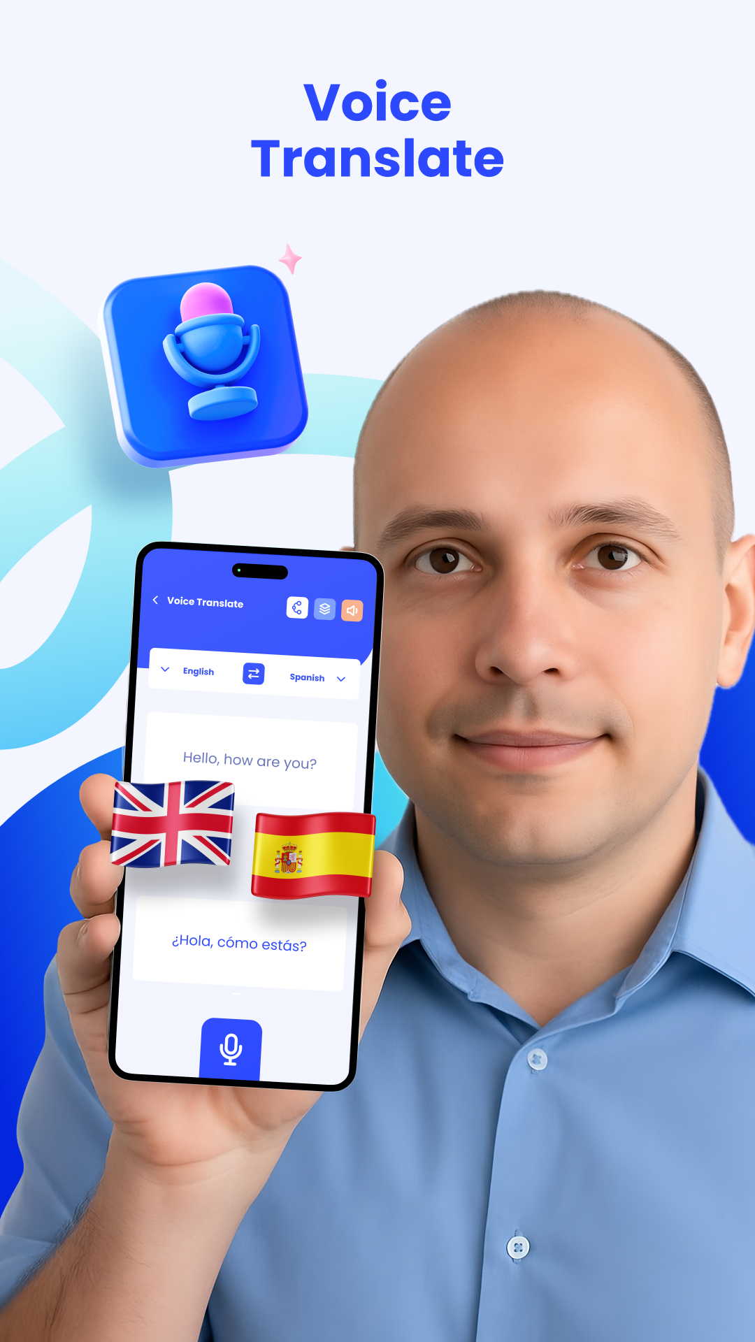 اسکرین شات 1 برنامه AI Cam Translate: Text, Voice