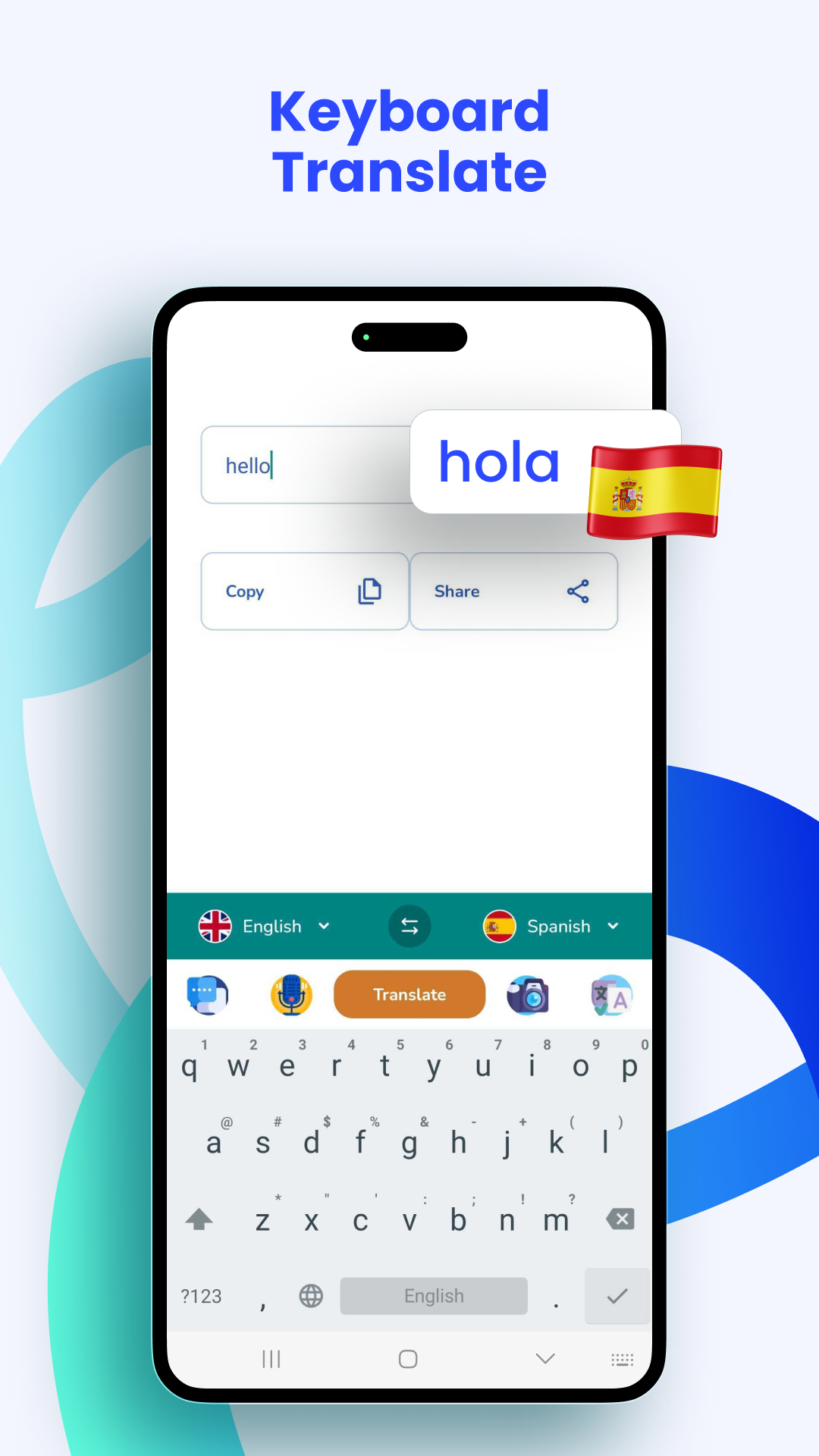 اسکرین شات 3 برنامه AI Cam Translate: Text, Voice