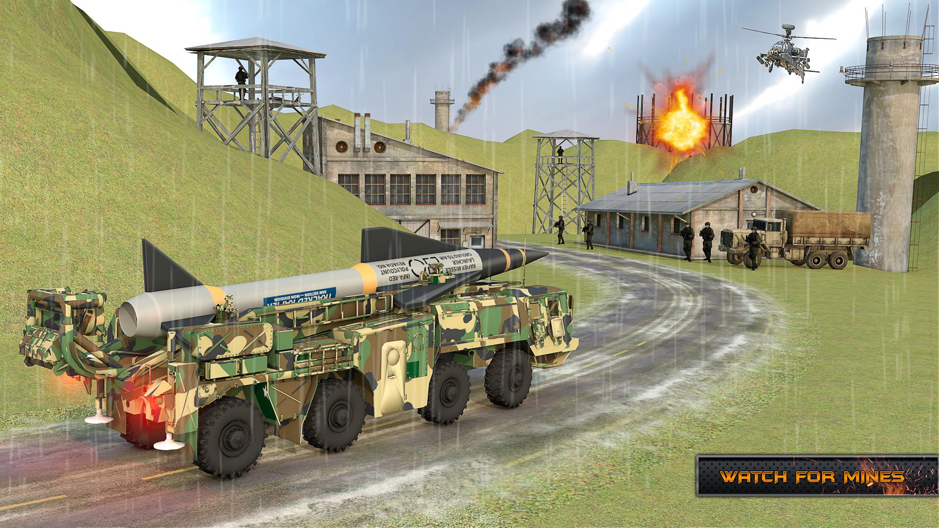 اسکرین شات 2 بازی Army Truck Driving Games 3D