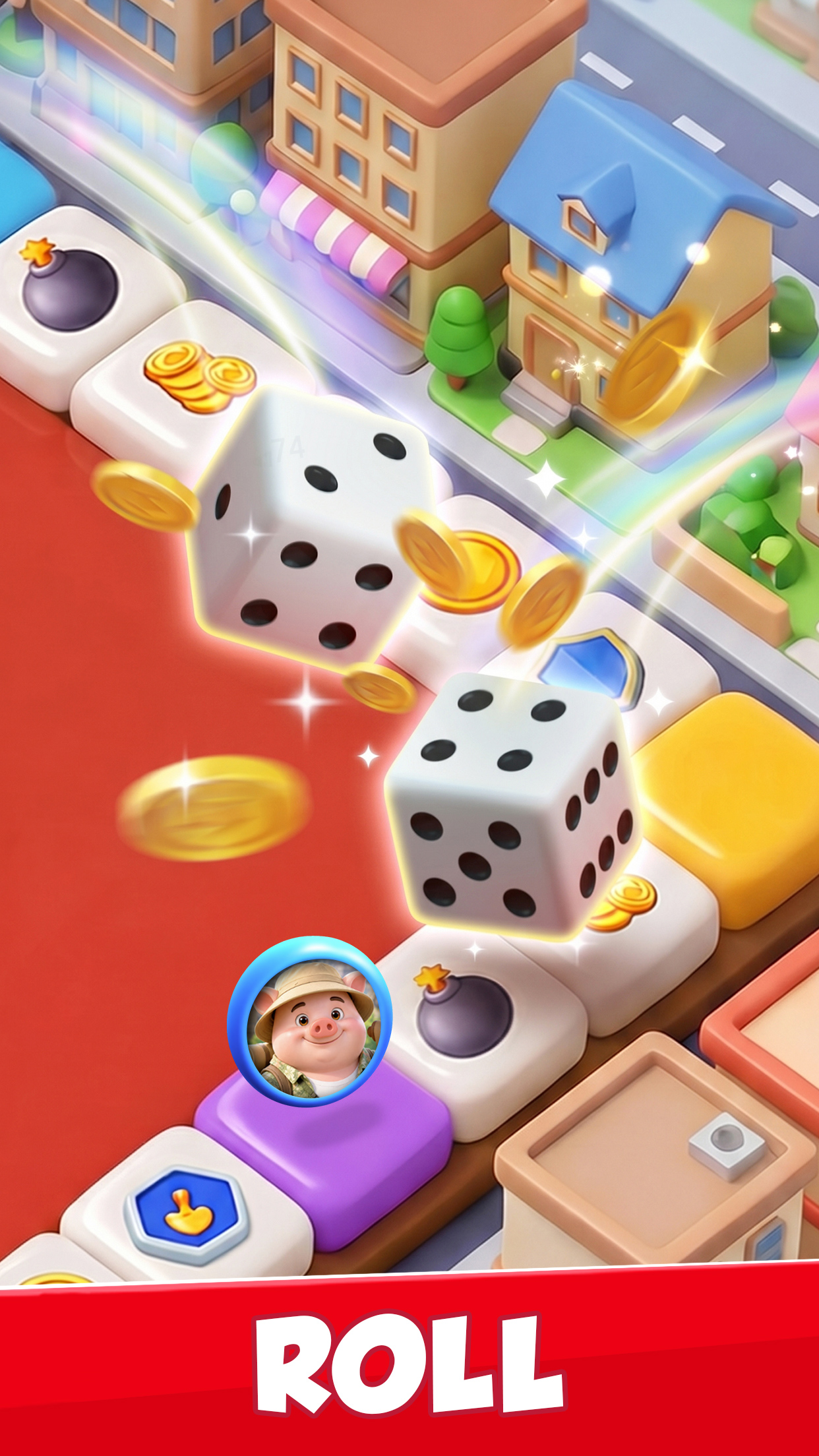 اسکرین شات 2 بازی Piggy GO - Clash of Coin