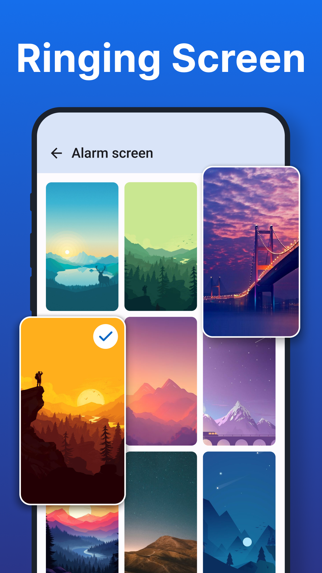 اسکرین شات 6 برنامه Alarm Clock