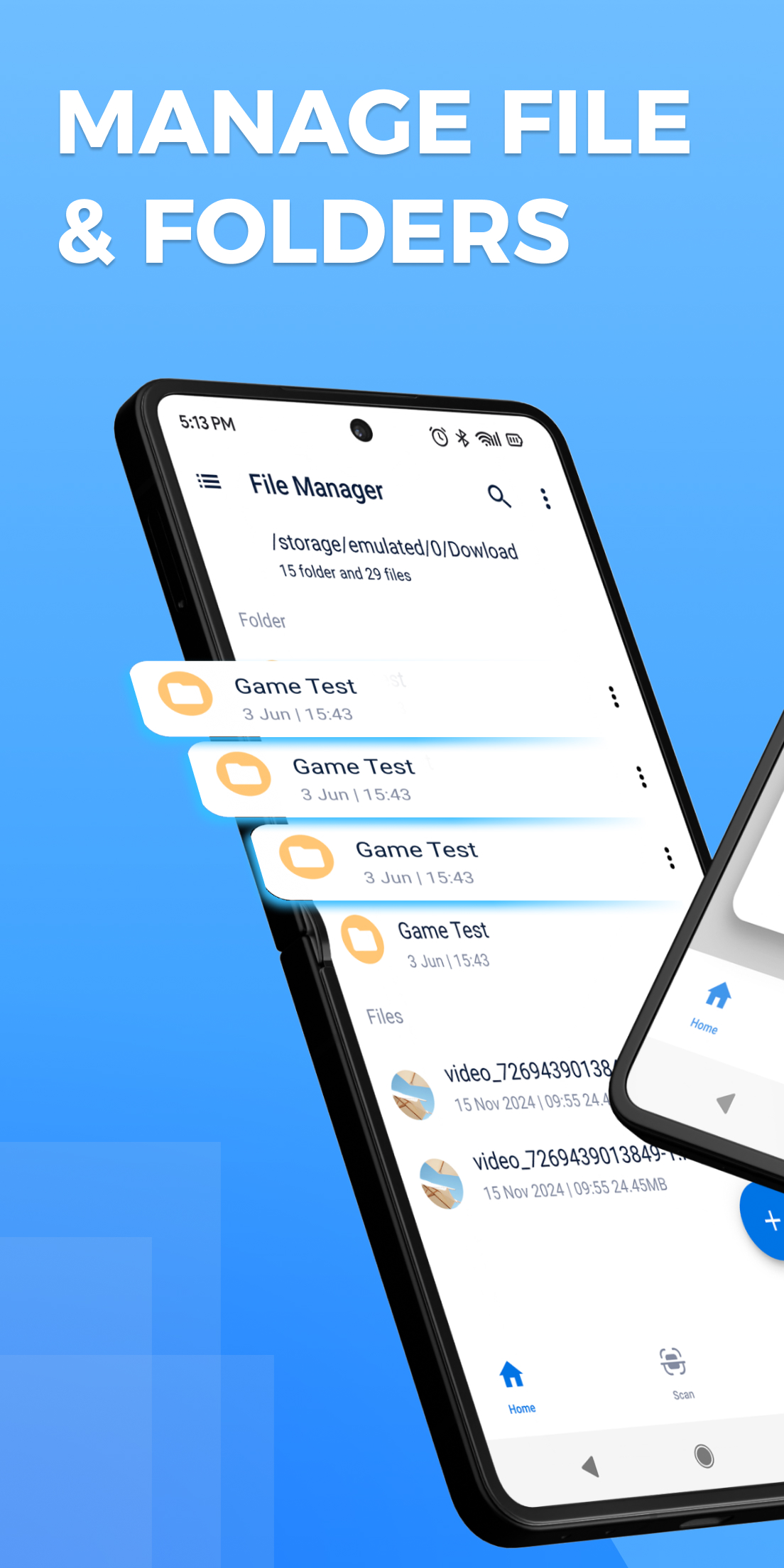 اسکرین شات 1 برنامه File Manager & Explorer