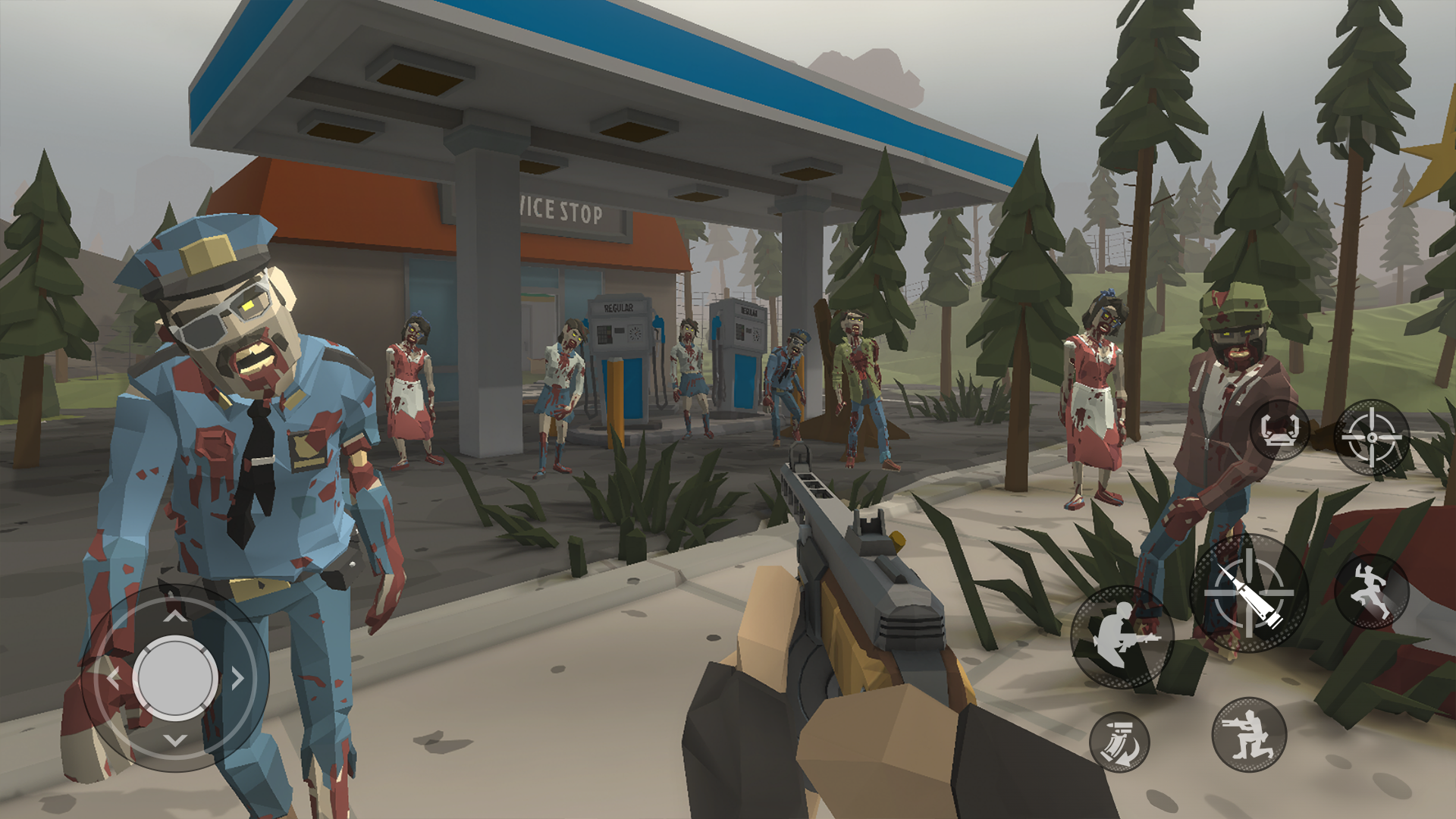 اسکرین شات 5 بازی The Walking Zombie 2: Shooter