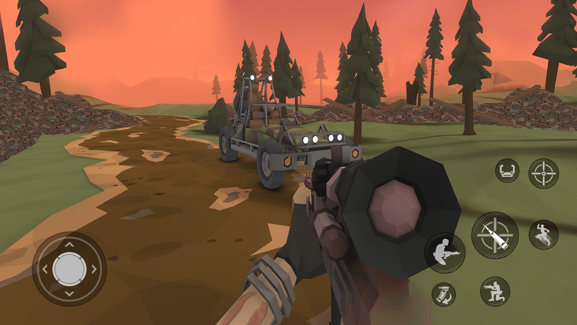 اسکرین شات 3 بازی The Walking Zombie 2: Shooter