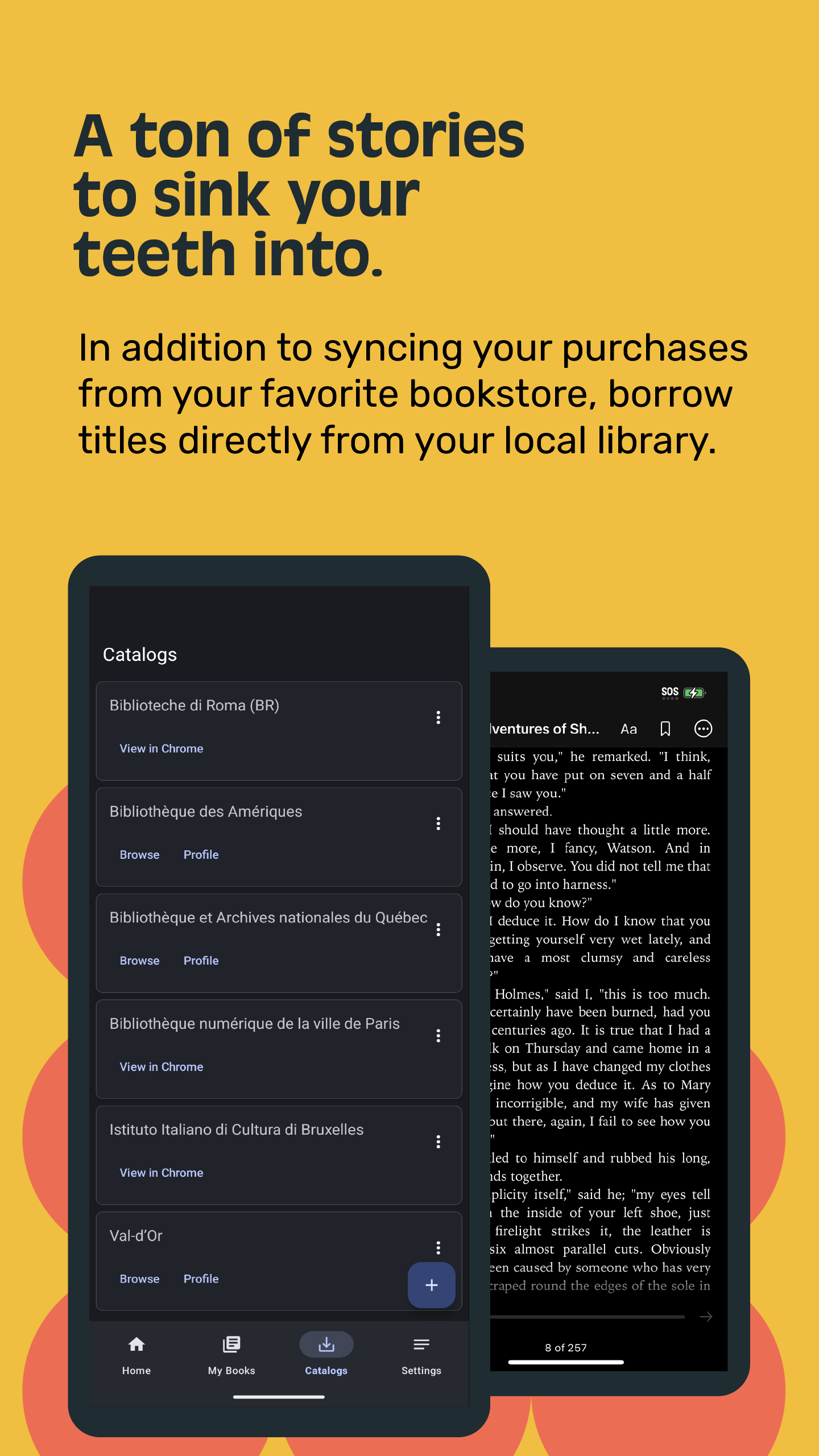 اسکرین شات 4 برنامه Cantook by Aldiko