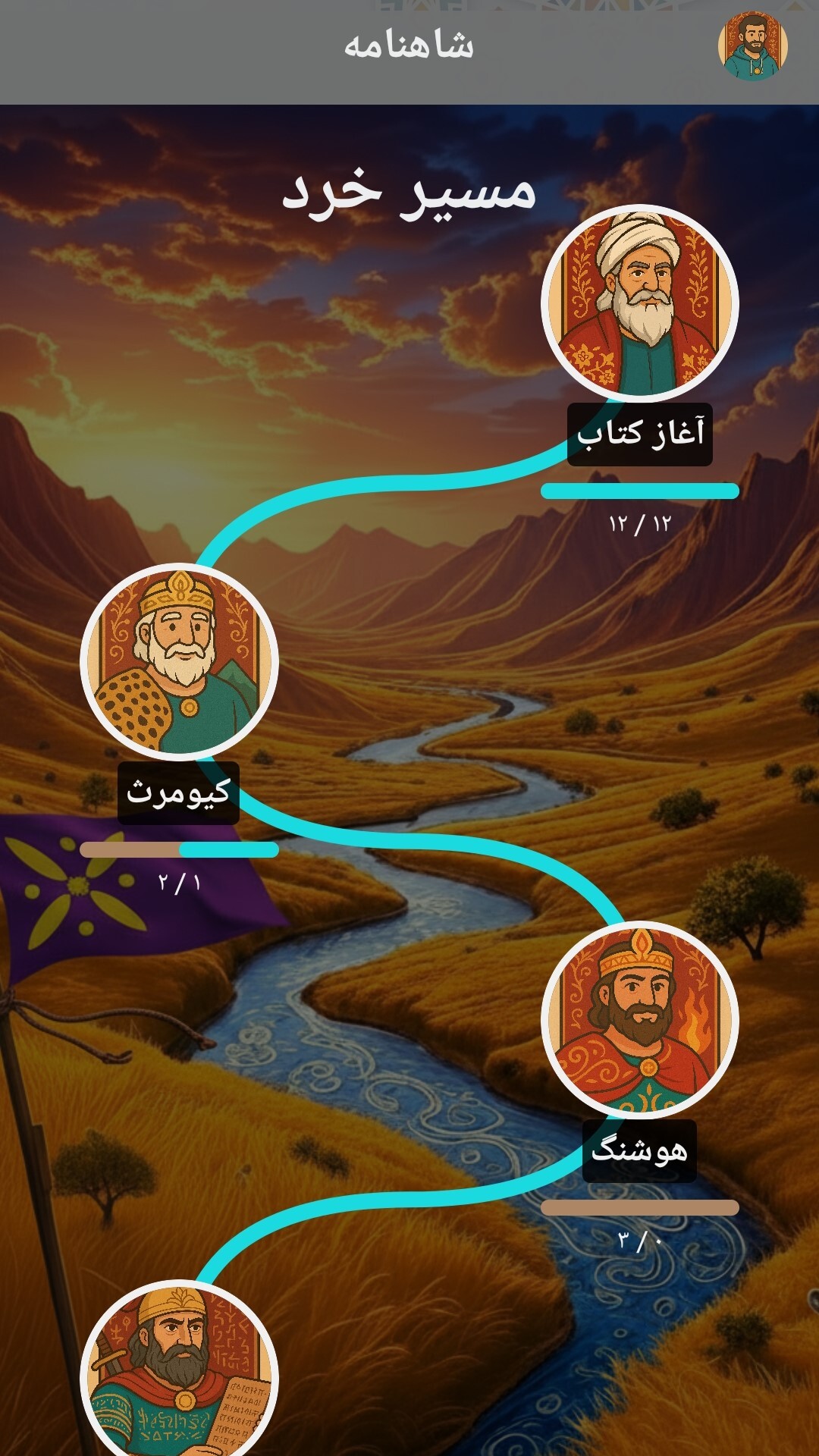 اسکرین شات 1 برنامه مسیر خرد
