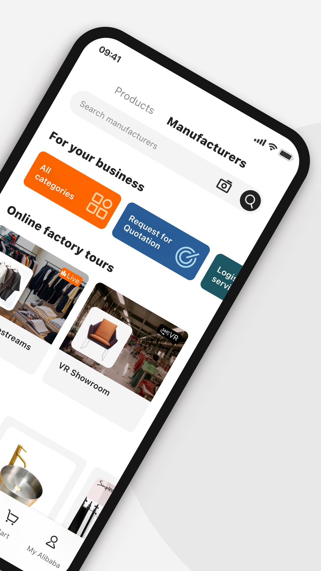 اسکرین شات 2 برنامه Alibaba.com - B2B marketplace