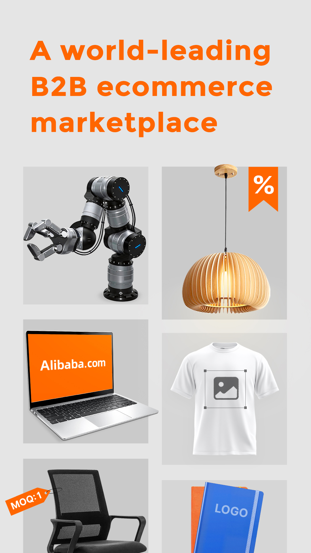 اسکرین شات 1 برنامه Alibaba.com - B2B marketplace