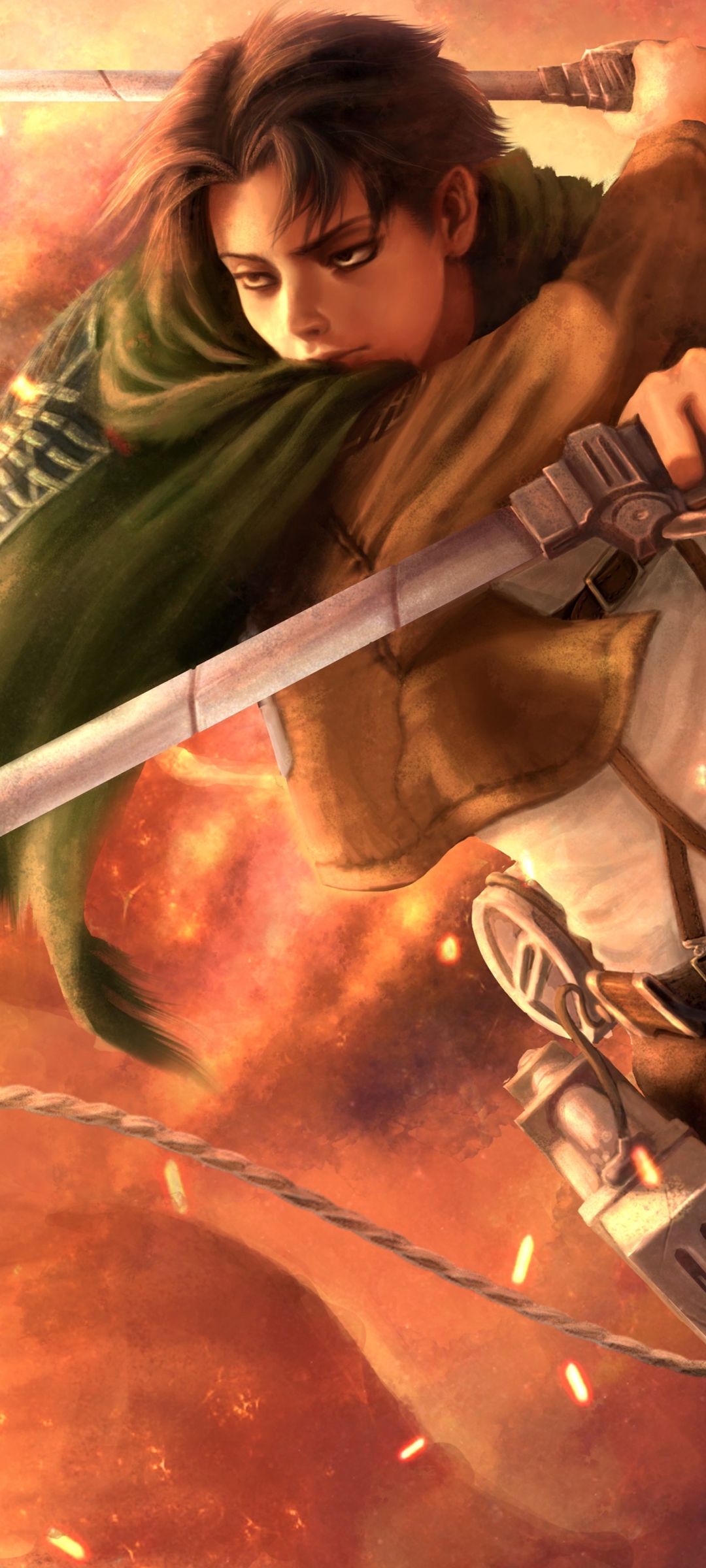 اسکرین شات 7 برنامه Attack On Titan Wallpaper HD