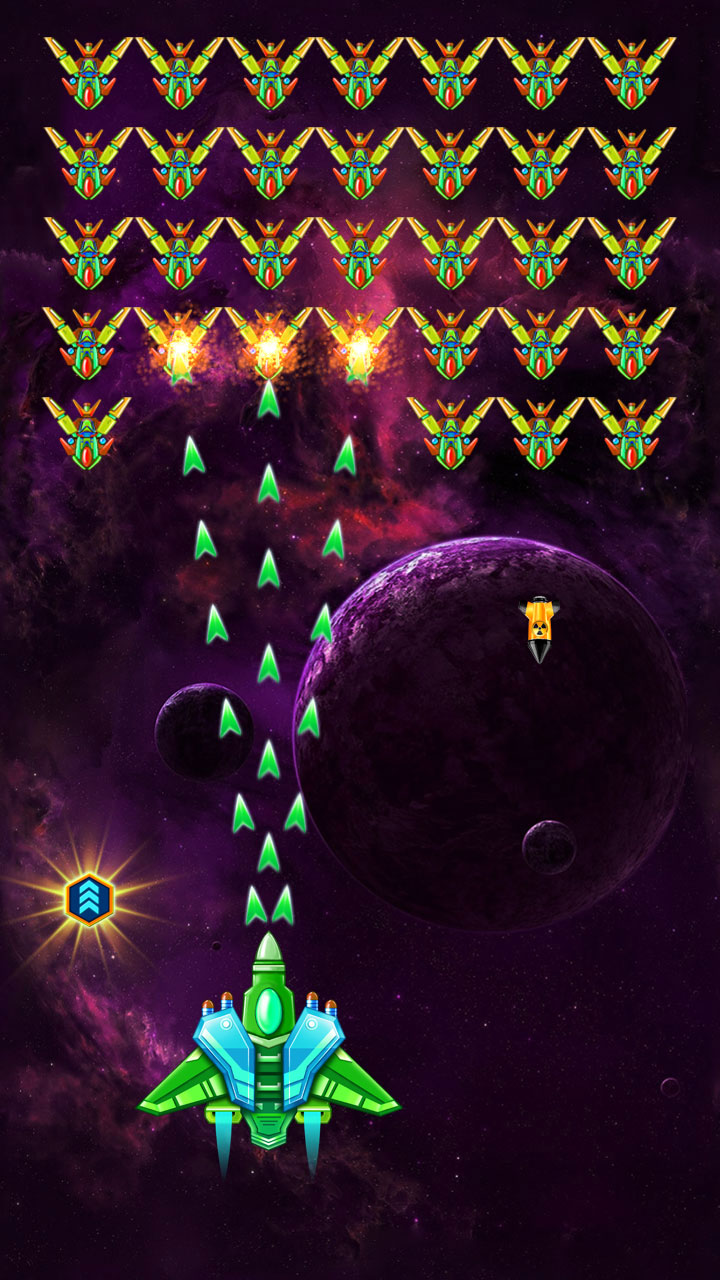 اسکرین شات 1 بازی Galaxy Attack: Shooting Game