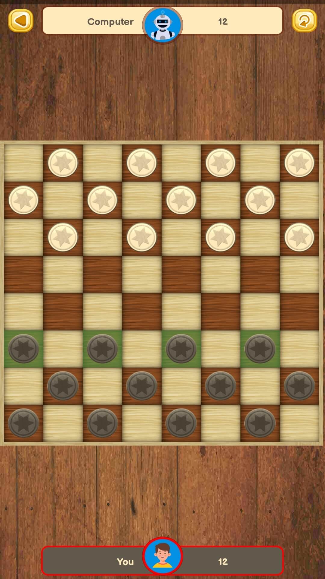 اسکرین شات 2 بازی Checkers | Draughts Online