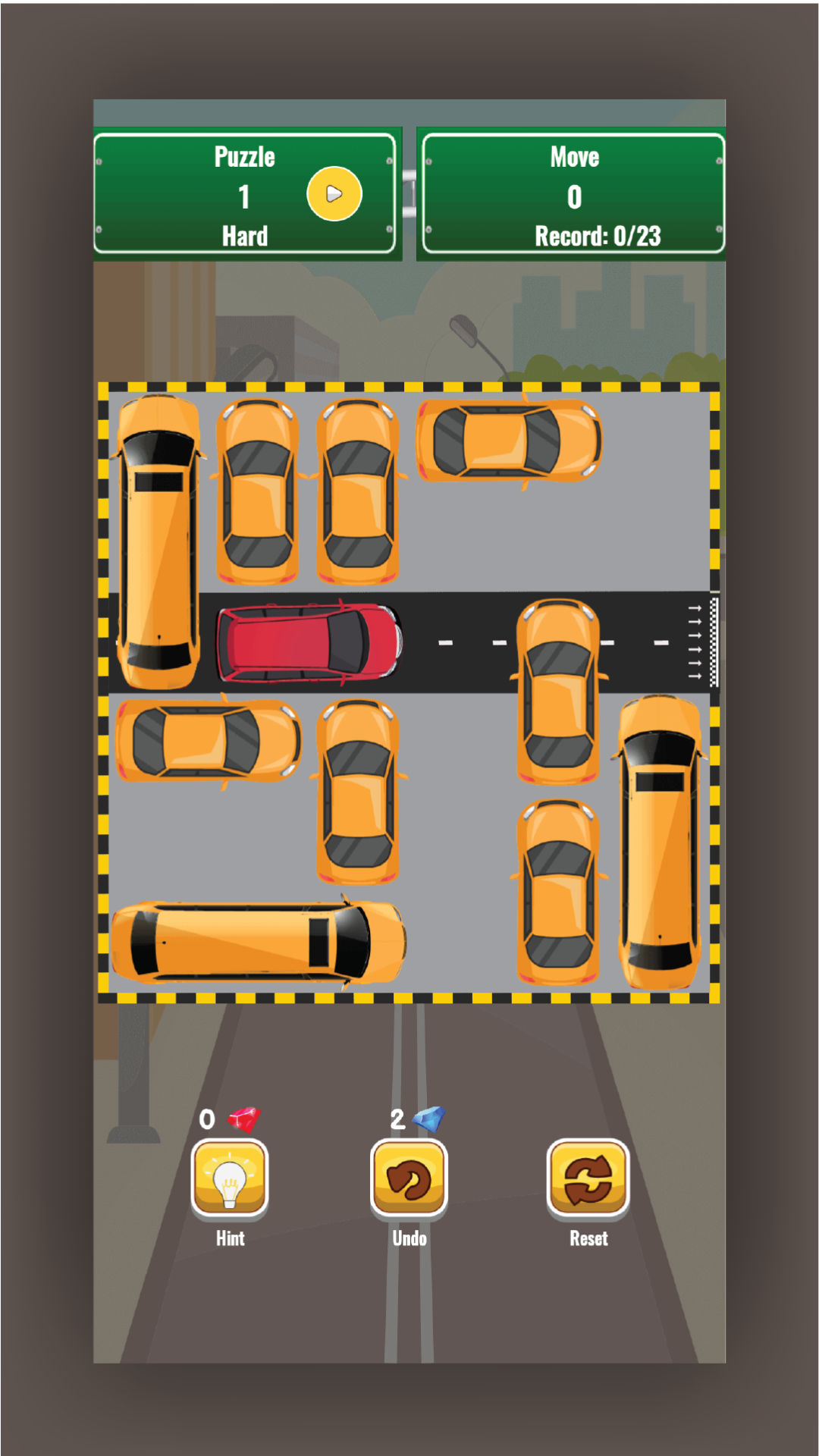 اسکرین شات 1 بازی Unblock Car Game