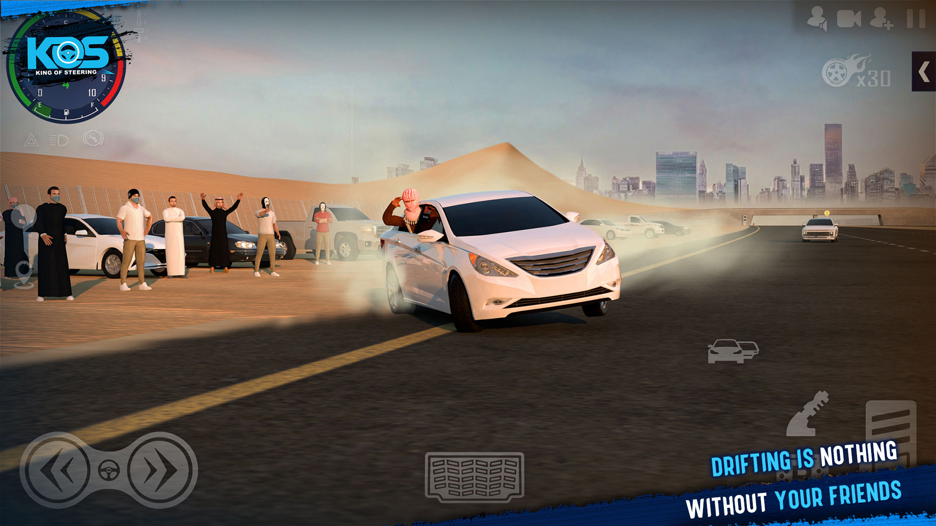 اسکرین شات 5 بازی King Of Steering - KOS Drift
