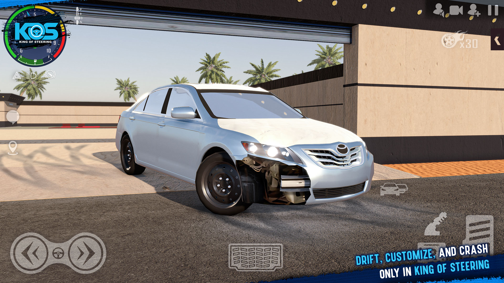 اسکرین شات 2 بازی King Of Steering - KOS Drift