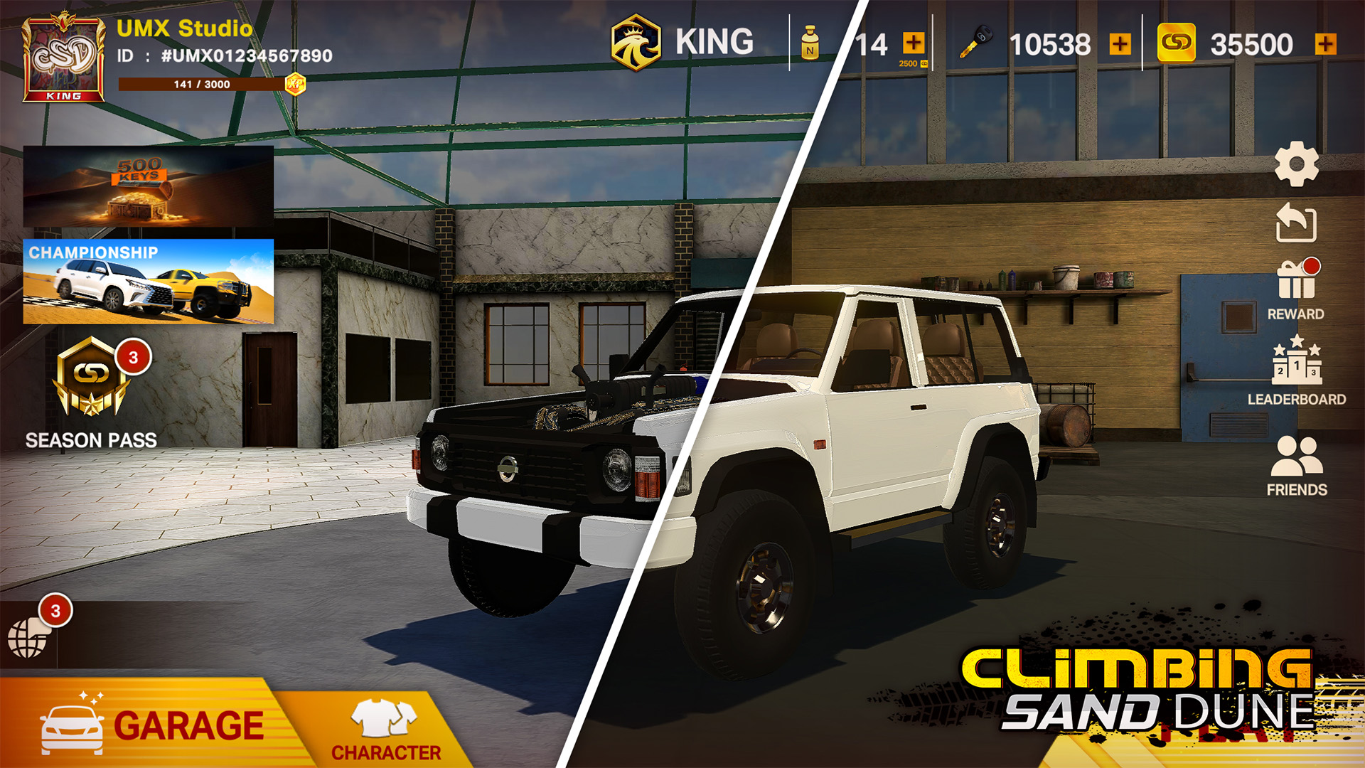 اسکرین شات 4 بازی Climbing Sand Dune OFFROAD