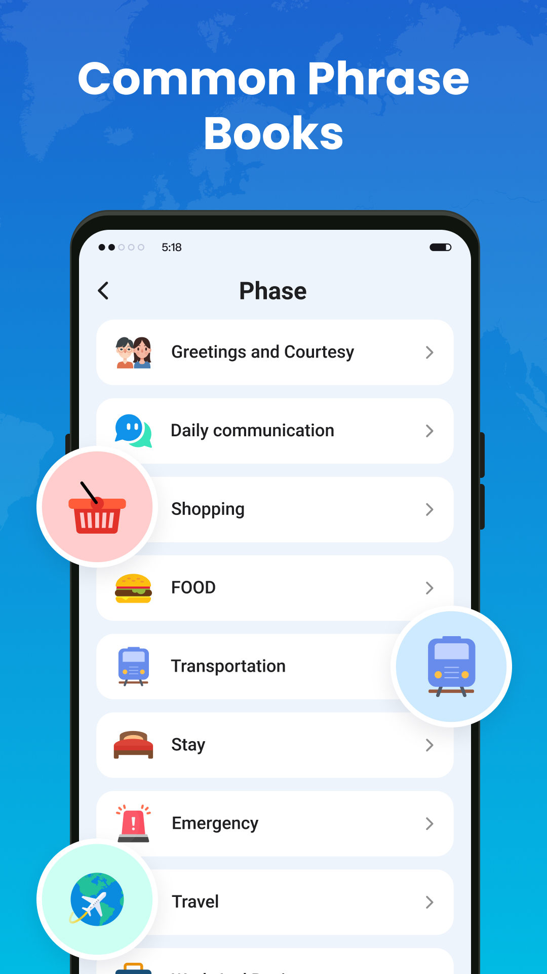 اسکرین شات 6 برنامه Go Translate - Talk to World