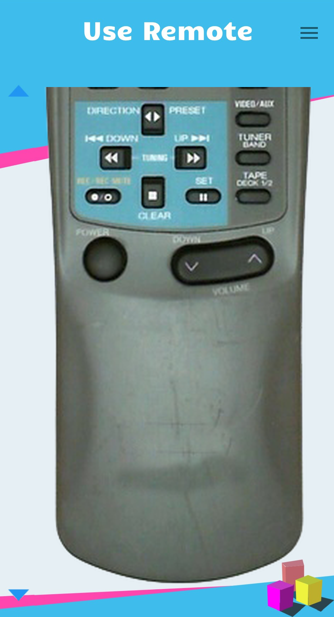 اسکرین شات 5 برنامه Remote for Aiwa Smart TV