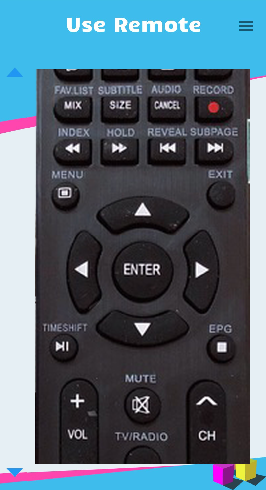 اسکرین شات 2 برنامه Remote Control  For Asano TV