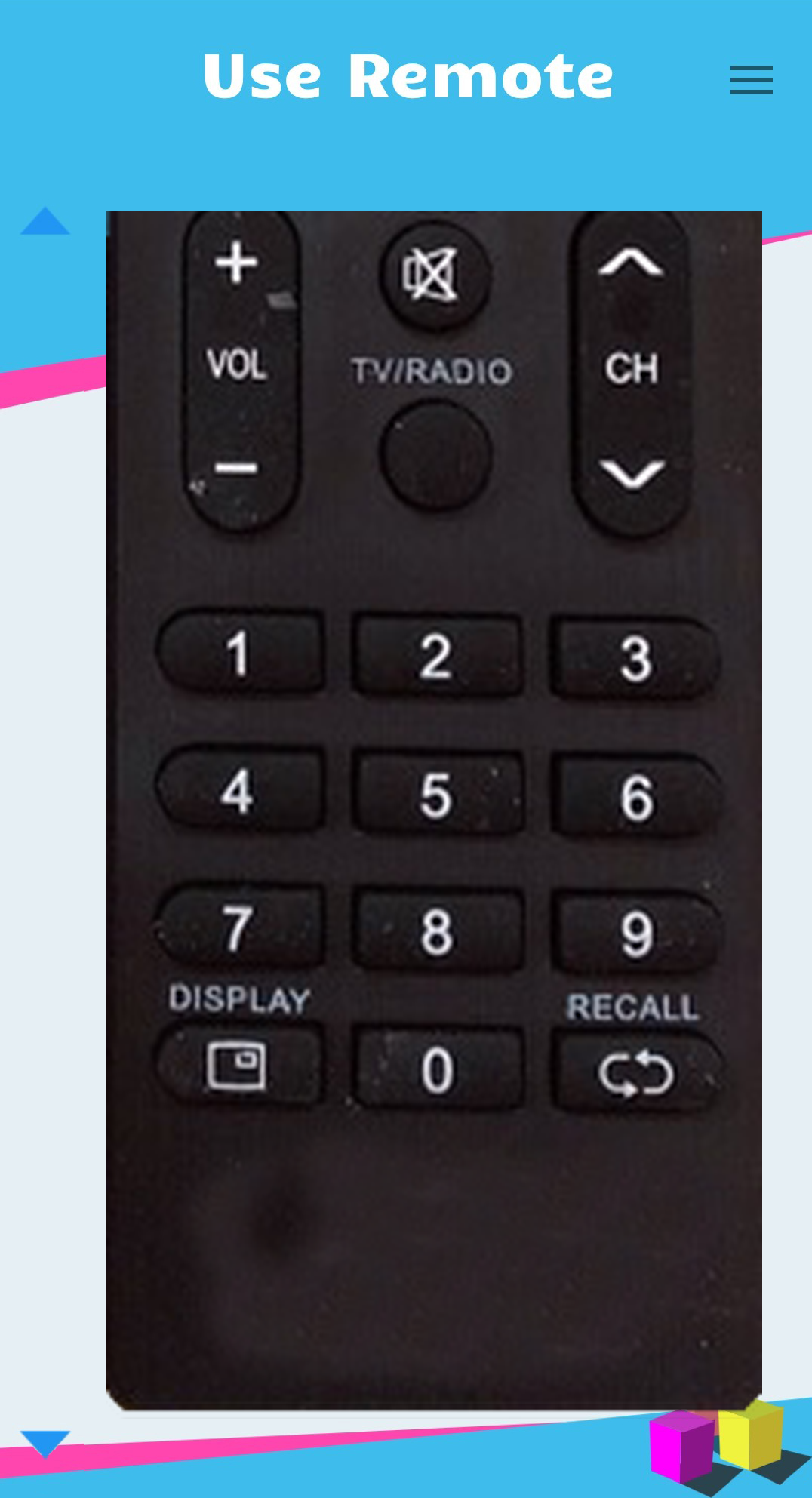 اسکرین شات 1 برنامه Remote Control  For Asano TV