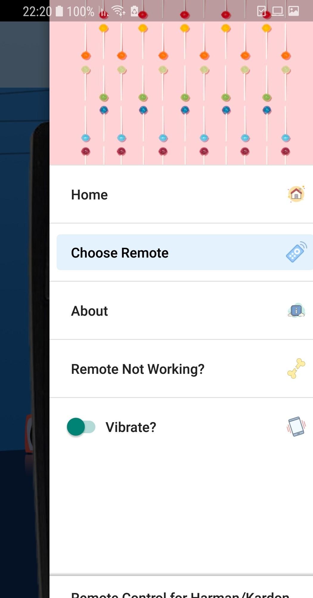 اسکرین شات 2 برنامه Remote for Harman Kardon AVR