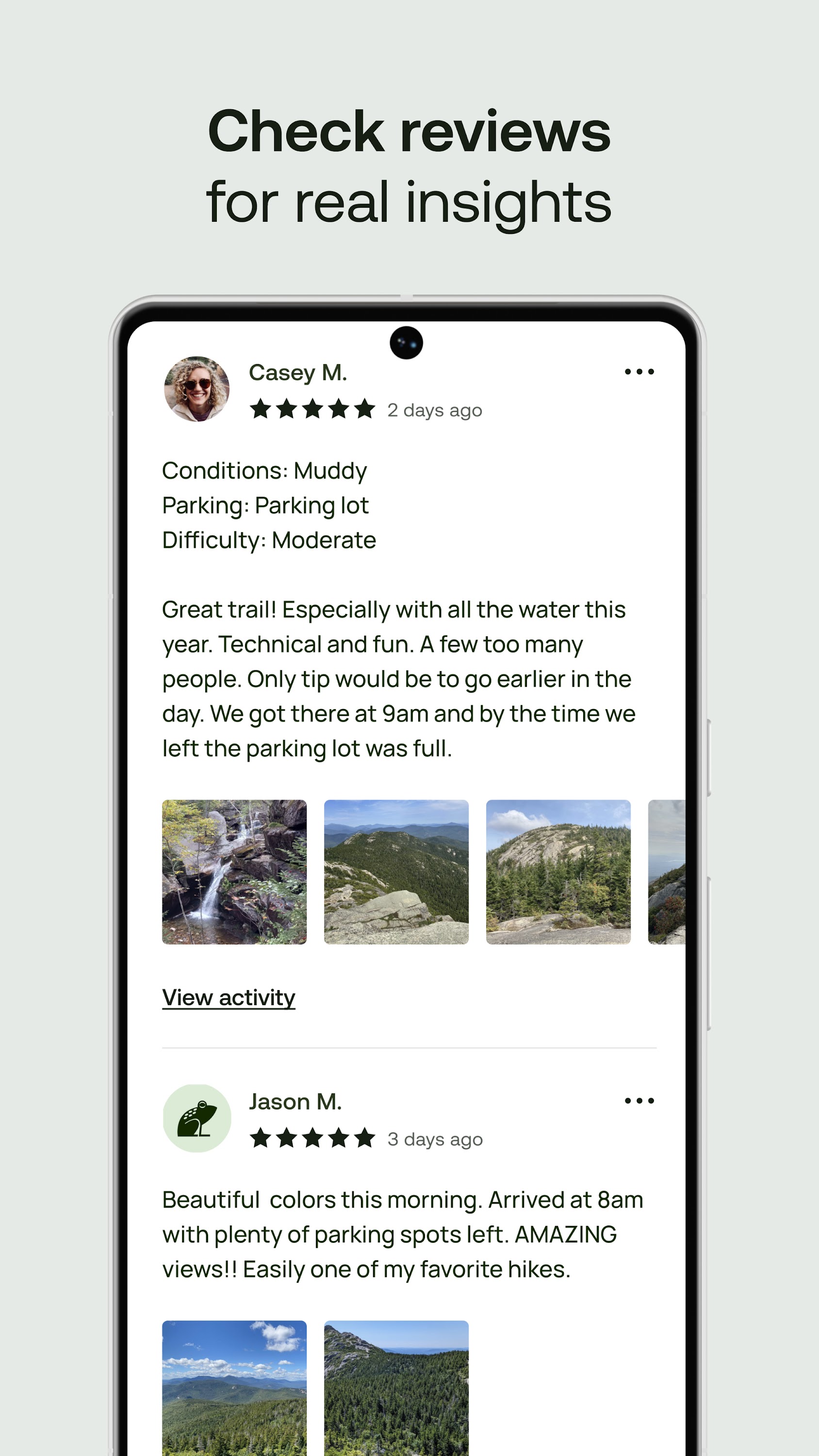 اسکرین شات 7 برنامه AllTrails: Hike, Bike & Run