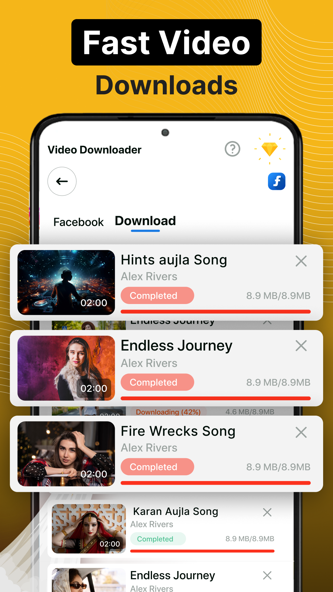 اسکرین شات 5 برنامه Video Downloader - VDownloader