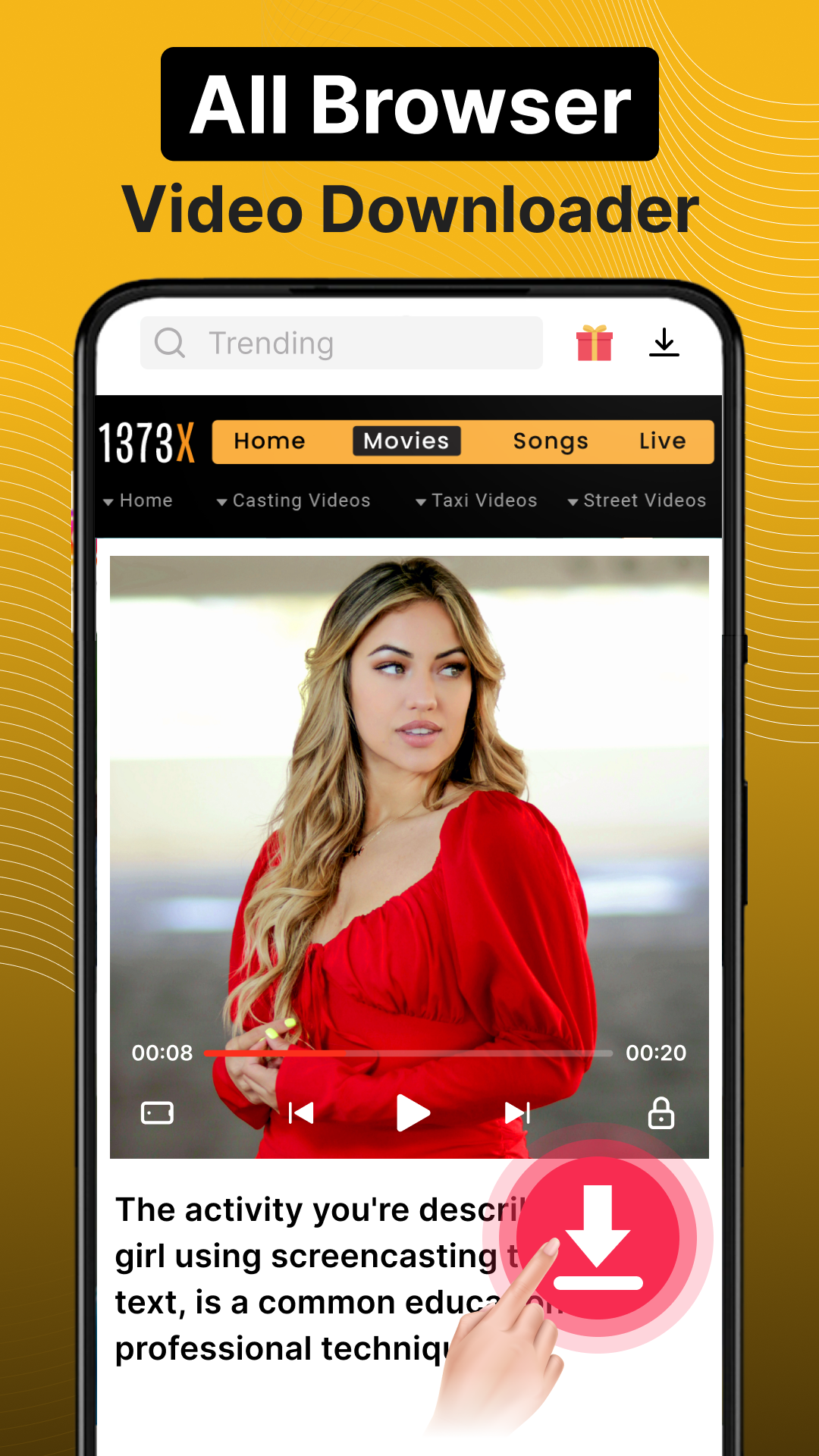 اسکرین شات 3 برنامه Video Downloader - VDownloader