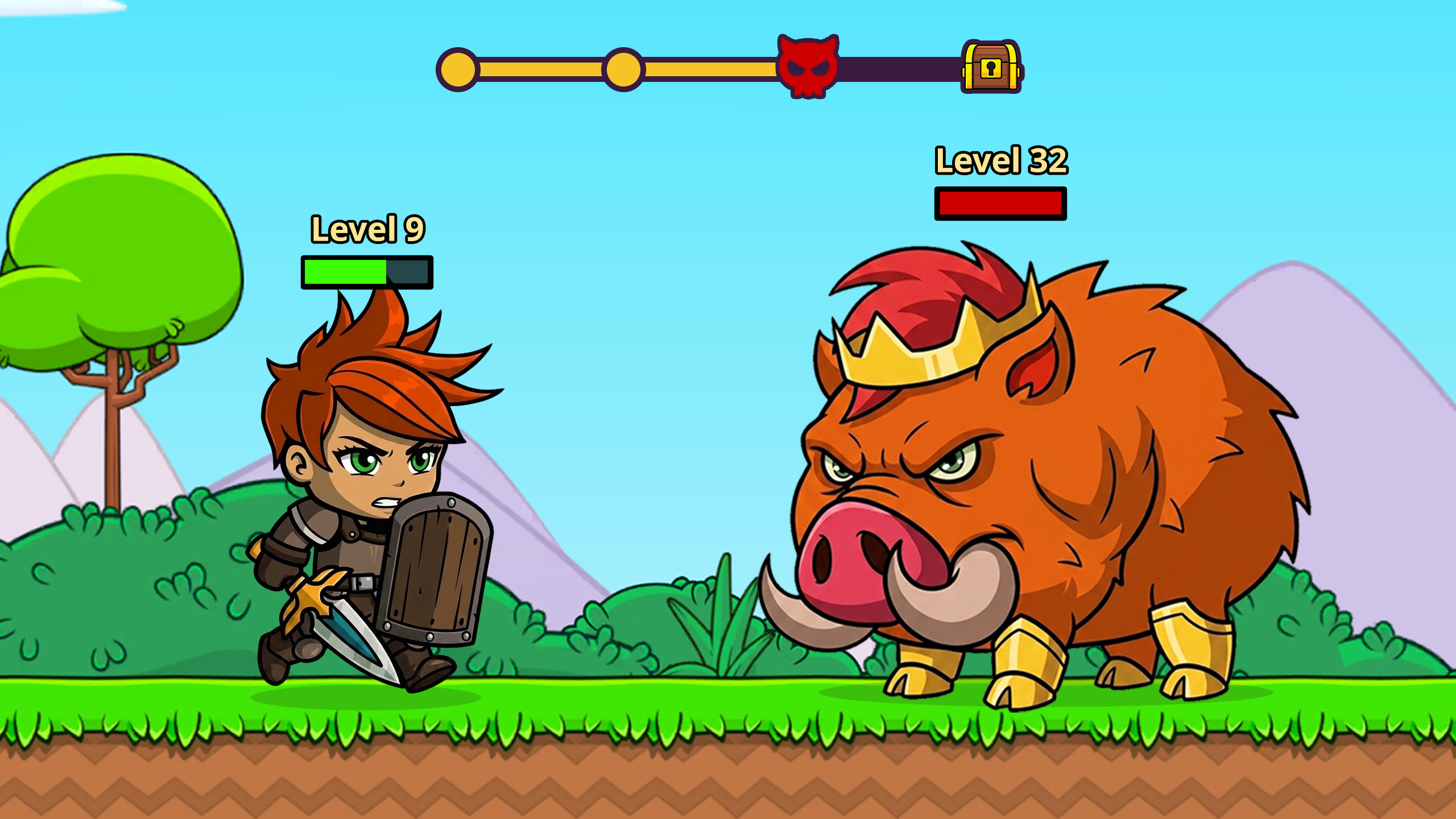 اسکرین شات 1 بازی Knight Hero Adventure idle RPG