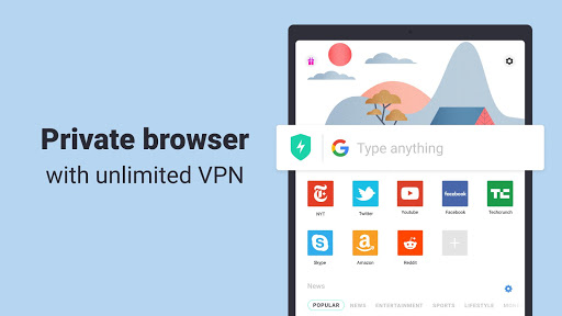 اسکرین شات 7 برنامه Aloha Browser Turbo - private browser + free VPN