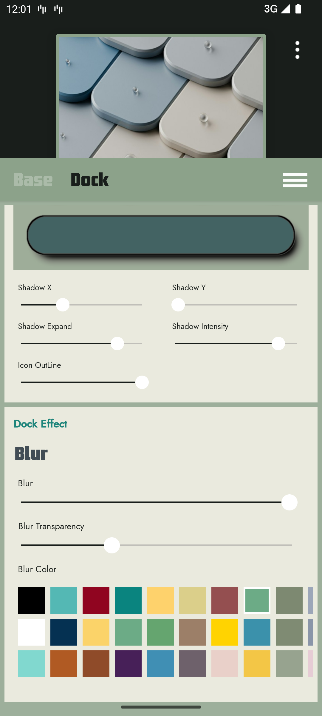 اسکرین شات 8 برنامه DockWalls - Generate Dock Bar