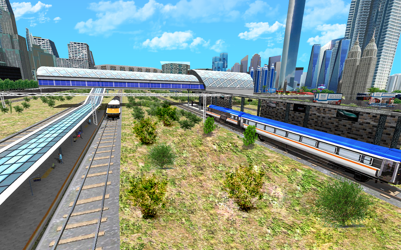 اسکرین شات 2 برنامه City Train Driver Simulator
