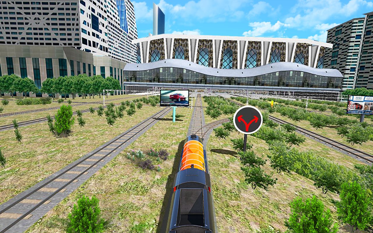 اسکرین شات 1 برنامه City Train Driver Simulator