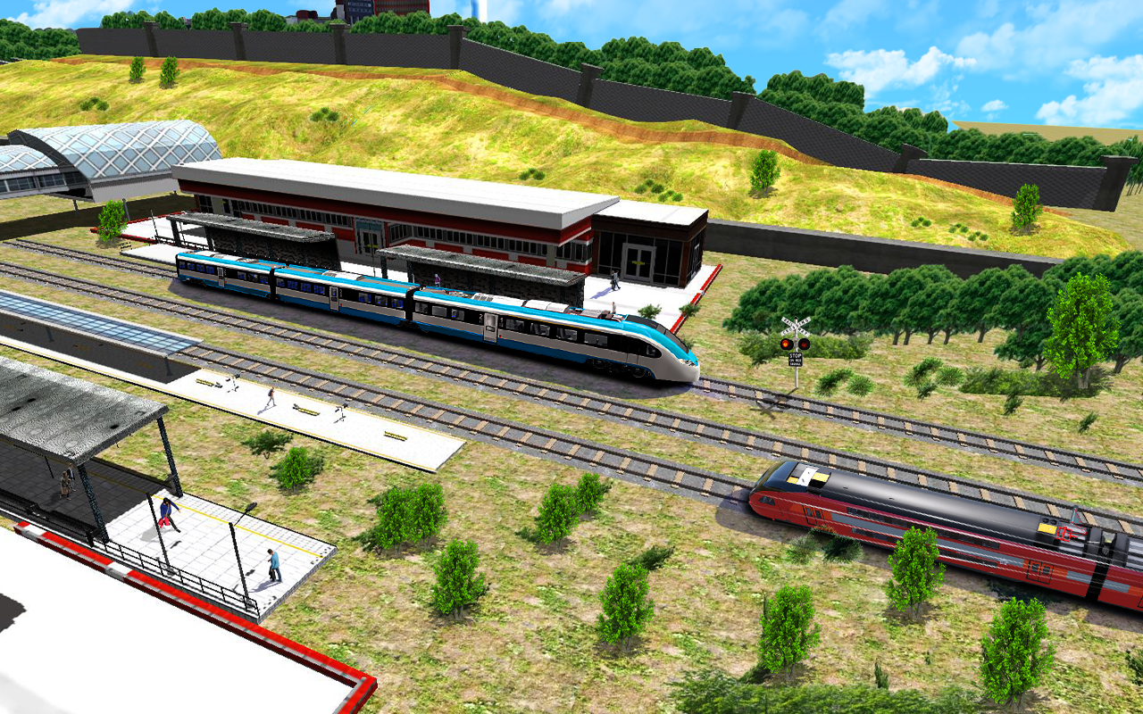 اسکرین شات 6 برنامه City Train Driver Simulator