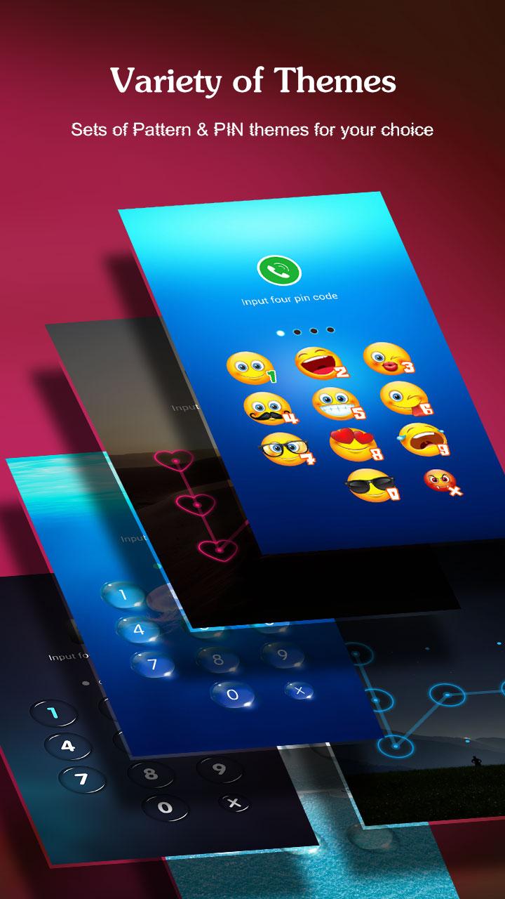 اسکرین شات 4 برنامه AppLock - Lock apps & Pin lock