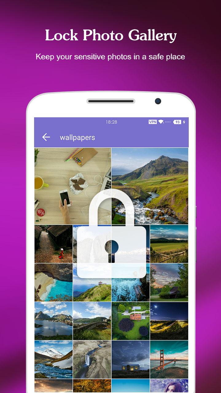 اسکرین شات 2 برنامه AppLock - Lock apps & Pin lock
