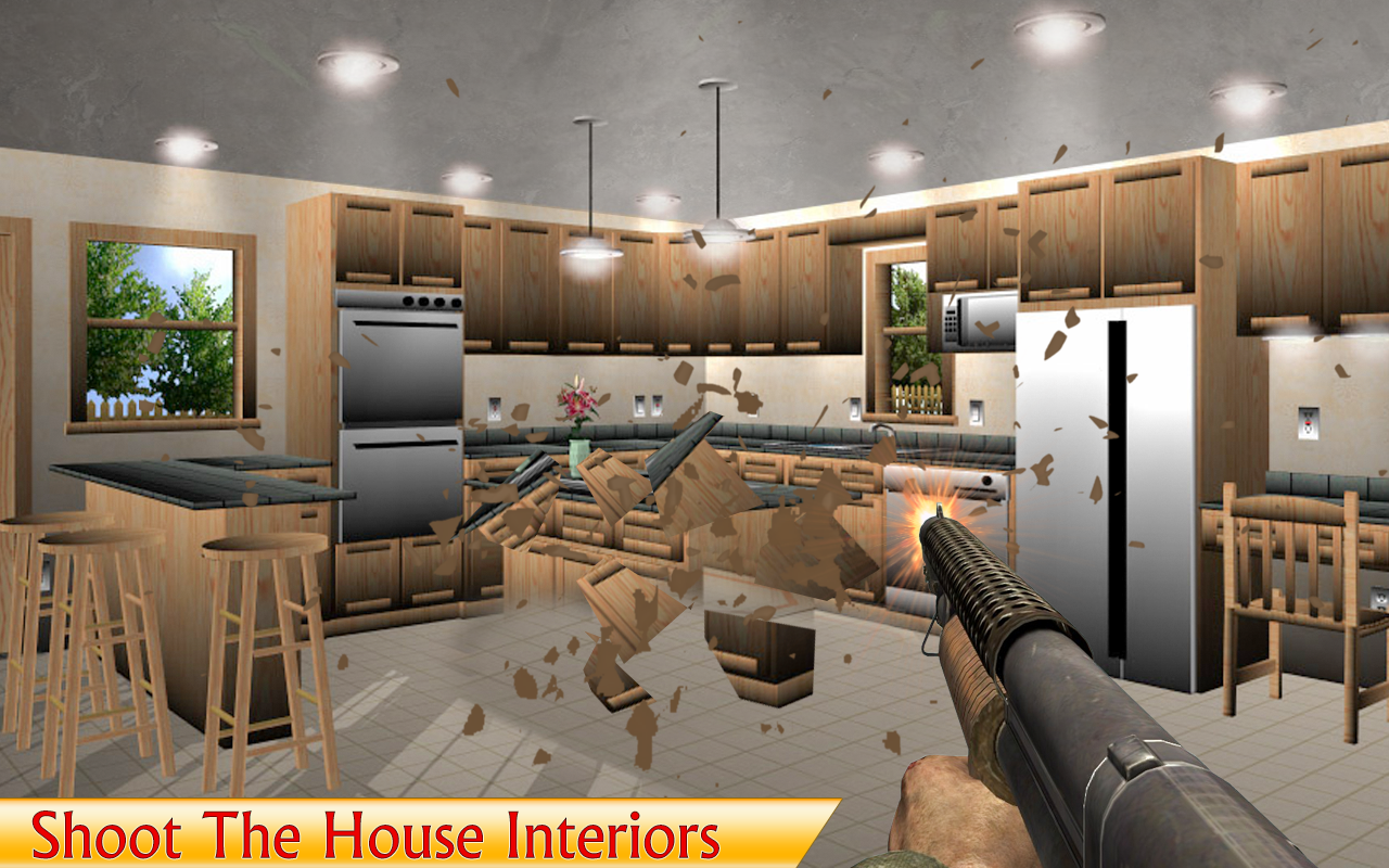 اسکرین شات 5 برنامه Destroy the House - Home Game