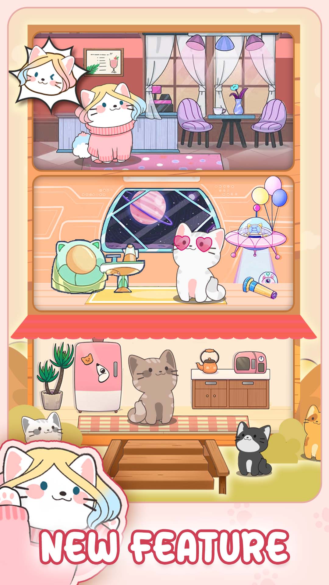 اسکرین شات 5 بازی Duet Cats: Cute Cat Game