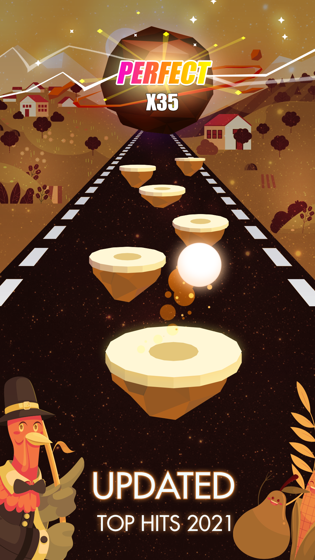 اسکرین شات 5 بازی Hop Ball 3D: Dancing Ball