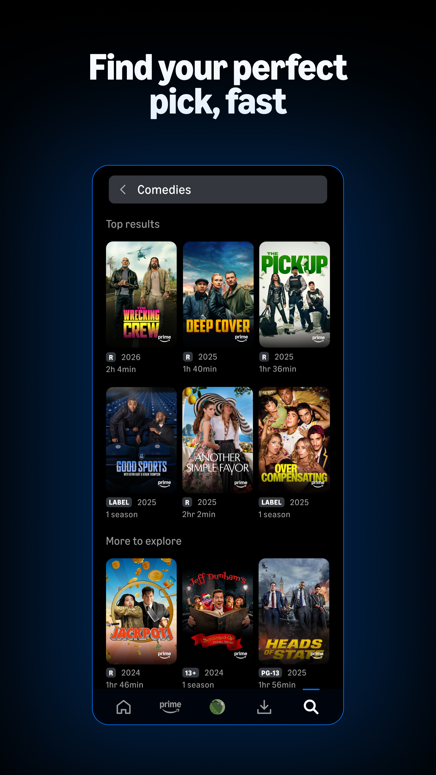 اسکرین شات 4 برنامه Prime Video