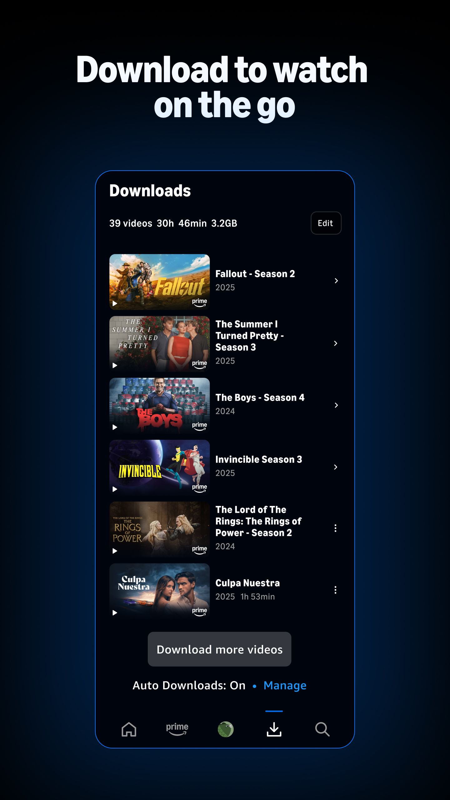 اسکرین شات 5 برنامه Prime Video