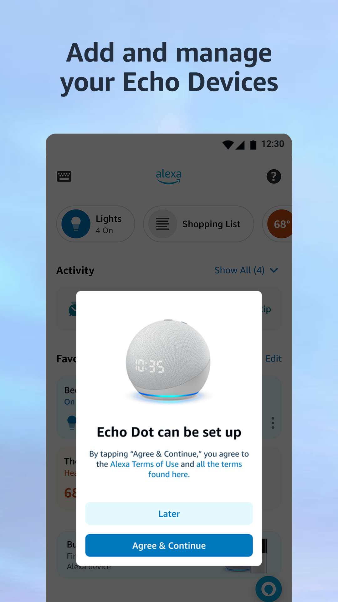 اسکرین شات 2 برنامه Amazon Alexa