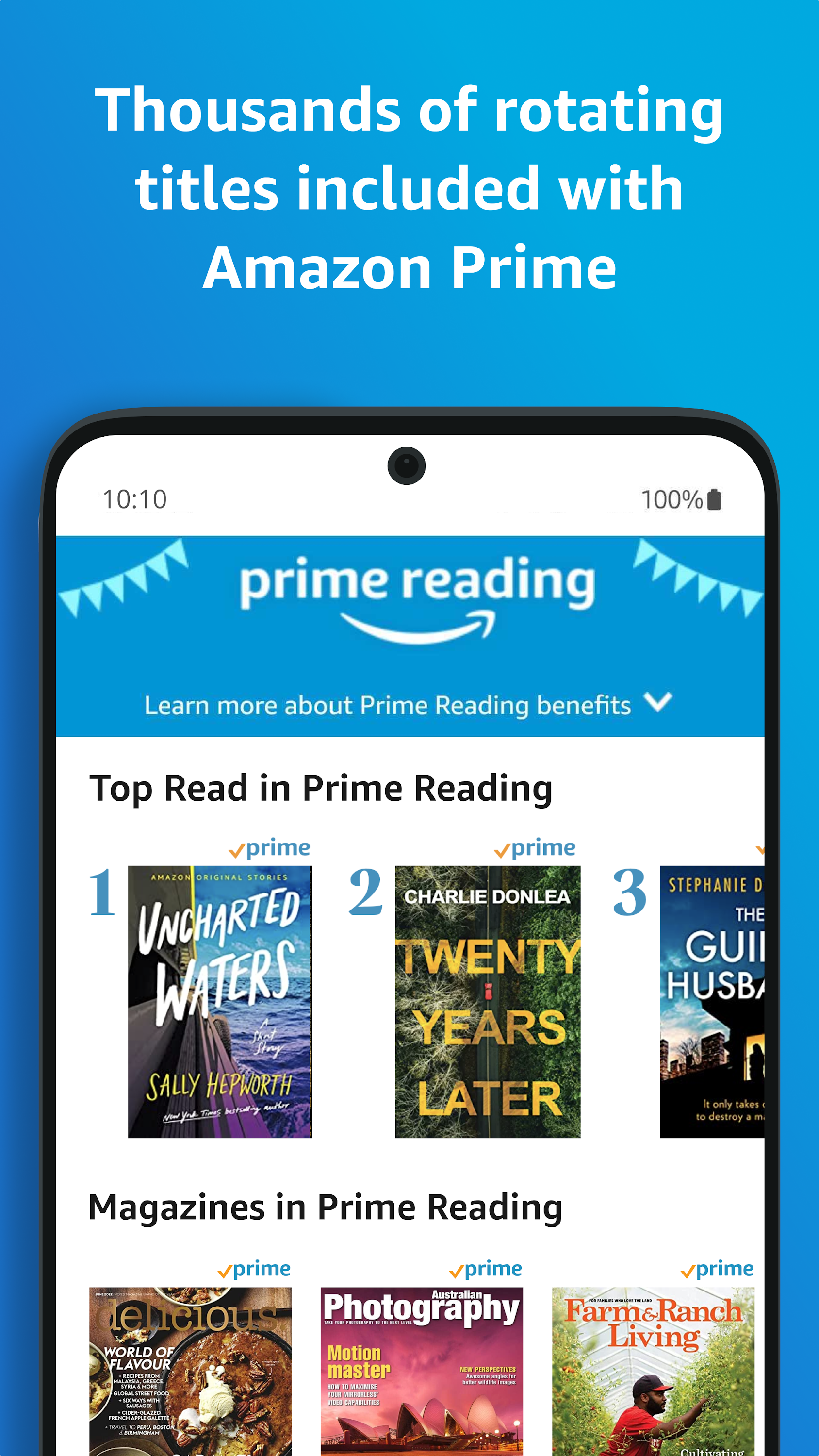 اسکرین شات 7 برنامه Amazon Kindle: Reading App