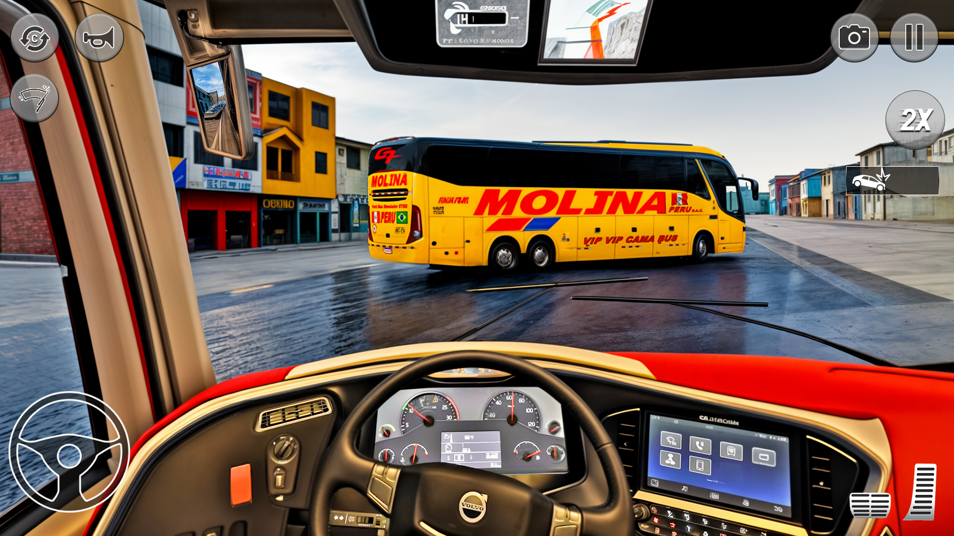 اسکرین شات 2 بازی Euro Bus Simulator: Bus Game